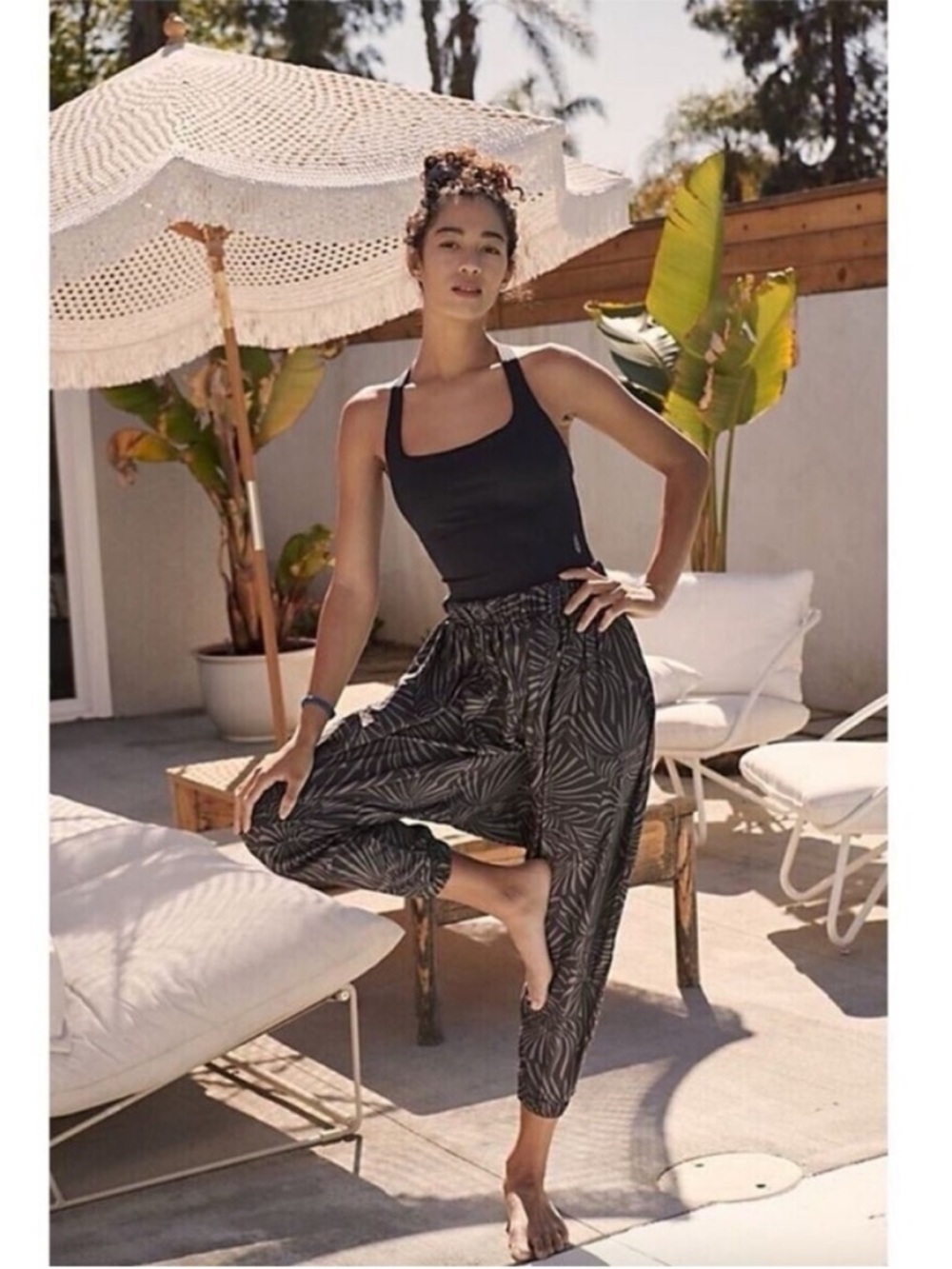 FP MOVEMENT Harem Jumpsuit LARGE
